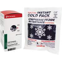 SmartCompliance&reg; Refill Instant Compress, Cold, Single Use, 4" x 5" Trail Hammer and Bolt