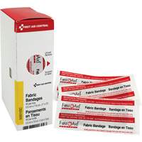SmartCompliance&reg; Refill Adhesive Bandages, Rectangular/Square, 3", Fabric, Non-Sterile Trail Hammer and Bolt
