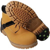 Icetred Heel Traction Device, Rubber/Tungsten Carbide, Stud Traction, One Size Trail Hammer and Bolt