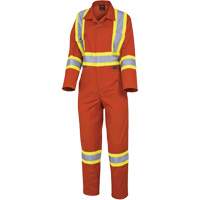 5514W Combinaisons de s&eacute;curit&eacute; pour femmes, T-petit, Orange haute visibilit&eacute; Trail Hammer and Bolt