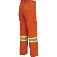 4462 Pantalon cargo de s&eacute;curit&eacute; brillant avec bande StarTech, Coton, 30, Orange haute visibilit&eacute; Trail Hammer and Bolt