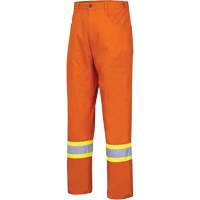 4461 Pantalon de s&eacute;curit&eacute; ultrafrais, Coton, 30, Orange haute visibilit&eacute; Trail Hammer and Bolt