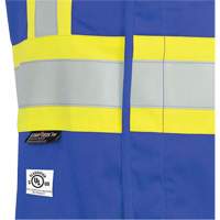7730 FR-Tech&reg; Flame-Resistant Arc Safety Vest, Small, Royal Blue, 10 cal/cm² Trail Hammer and Bolt