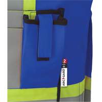 7733 FR-Tech&reg; Flame-Resistant Arc Surveyor's Vest, Small, Royal Blue, 9.7 cal/cm² Trail Hammer and Bolt