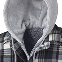 415BG Quilted Hooded Shirt, Men's, X-Small, Multi-Colour Trail Hammer and Bolt