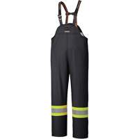 5895BK Salopettes extensibles imperm&eacute;ables et ignifuges, T-petit, Noir Trail Hammer and Bolt