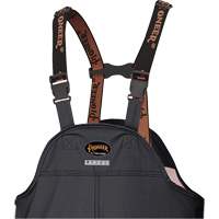 5895BK Salopettes extensibles imperm&eacute;ables et ignifuges, T-petit, Noir Trail Hammer and Bolt