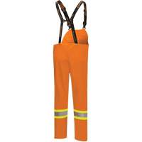 5882 FR/Arc-Rated Waterproof Safety Bib Pants, X-Small, High Visibility Orange Trail Hammer and Bolt