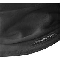 C214BK Medium-Knit 1-Hole Balaclava, Black, Nomex&reg; Trail Hammer and Bolt