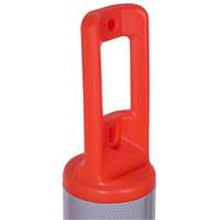 2319 Poteau d&eacute;lin&eacute;ateur empilable, Orange Trail Hammer and Bolt