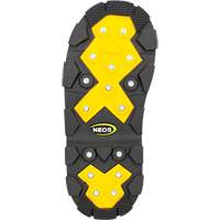 Voyager Glacier Trek Cleats Overshoes with Heels, Nylon/Polyurethane, Buckle, Fits Men's 5 - 6.5/Women's 6 - 8 Trail Hammer and Bolt