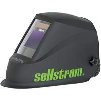 WHM2000 Casque de soudage ADF de la s&eacute;rie Advantage Plus, 3,94" lo x 2,36" la Champ de vision, Noir/Vert Trail Hammer and Bolt