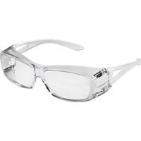 X350 Lunettes de s&eacute;curit&eacute; OTG, Lentille Transparent, Anti-&eacute;gratignures, ANSI Z87+/R&eacute;pond ou surpasse la norme CSA Z94.3 Trail Hammer and Bolt