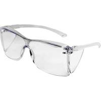 Lunettes de s&eacute;curit&eacute; OTG Guest-Gard, Lentille Transparent, ANSI Z87+/R&eacute;pond ou surpasse la norme CSA Z94.3 Trail Hammer and Bolt