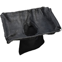 Bac de r&eacute;tention carr&eacute; Ultra-Drain Guard avec orifice de trop-plein, Huile & s&eacute;diments, 16" - 28" lo x 20" - 36" la Trail Hammer and Bolt