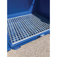 Palette de d&eacute;versement en acier avec couvercle rigide S-4 Ultra, 61" lo x 54,4" la x 52" h, Capacit&eacute; de charge 4700 lb Trail Hammer and Bolt