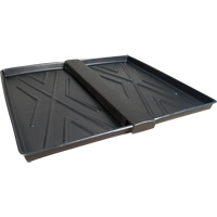 Ultra-Rack Containment Tray – plateau double, 48" lo x 44" la x 2,8" h, Cap. de d&eacute;versement 16 gal. US Trail Hammer and Bolt