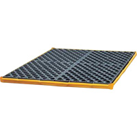 Ultra-Spill Deck flexible, 4 barils, Capacit&eacute; de d&eacute;versement 22 gal. US, 48" x 48" x 2,5" Trail Hammer and Bolt