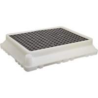P4 Ultra-Spill Tray, 17" lo x 21" la x 4" h, Cap. de d&eacute;versement 2,9 gal. US Trail Hammer and Bolt