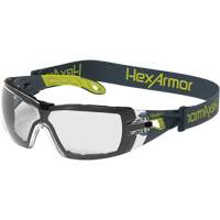 Lunettes de s&eacute;curit&eacute; MX200G TruShieldS Wraparound, Lentille Transparent, Antibu&eacute;e/Anti-&eacute;gratignures, ANSI Z87+/R&eacute;pond ou surpasse la norme CSA Z94.3 Trail Hammer and Bolt