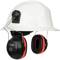 Coquilles antibruit passives V3 Dynamic, Fixation pour casque, 27 NRR dB Trail Hammer and Bolt