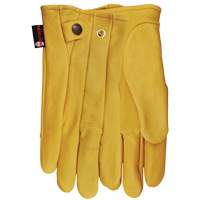 Durabull Roper Gloves, 6, Grain Cowhide Palm Trail Hammer and Bolt