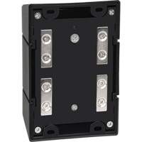 Magnetic Wall Mount Barrier with Magnetic Tape, Plastic, Magnetic Mount, 15', Black and Yellow Tape Trail Hammer and Bolt