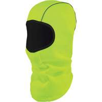 N-Ferno 6821HCV Balaclava Face Mask, Fleece, High-Visibility Lime-Yellow Trail Hammer and Bolt