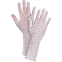 Lightweight Inspection Gloves, Poly/Cotton, Hemmed Cuff, Men's Trail Hammer and Bolt