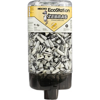 EcoStation&reg; Earplug Dispenser with Zebras Earplugs Trail Hammer and Bolt