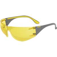 Lunettes de s&eacute;curit&eacute; Adapt, Lentille Ambr&eacute;e, Antibu&eacute;e/Anti-&eacute;gratignures, ANSI Z87+/R&eacute;pond ou surpasse la norme CSA Z94.3 Trail Hammer and Bolt