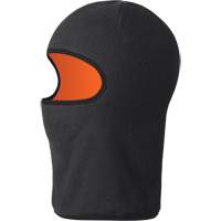 5502 Reversible 1-Hole Balaclava, Micro Fleece, Black/High-Visibility Orange Trail Hammer and Bolt