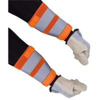 166A High-Visibility Orange 8" Traffic Cuffs Trail Hammer and Bolt