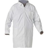 KleenGuard A40 Lab Coat, X-Large, White Trail Hammer and Bolt