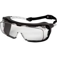 Cappture Plus Safety Goggles, Clear Lens, Anti-Fog, Closed Vent Trail Hammer and Bolt