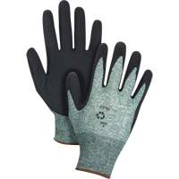 Gants &eacute;cologiques enduits &agrave; prise cr&ecirc;p&eacute;e, 9, R&ecirc;vetement Mousse de latex, Calibre 15, Enveloppe en Nylon/rPET Trail Hammer and Bolt