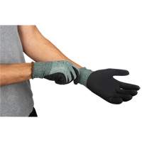 Gants &eacute;cologiques enduits &agrave; prise cr&ecirc;p&eacute;e, 9, R&ecirc;vetement Mousse de latex, Calibre 15, Enveloppe en Nylon/rPET Trail Hammer and Bolt