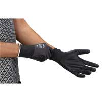Eco-Friendly Breathable Coated Gloves, 7, Foam Nitrile Coating, 21 Gauge, Nylon/RPET Shell Trail Hammer and Bolt