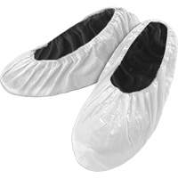 CoverMe XP Shoe Covers, Large, Polypropylene, White Trail Hammer and Bolt