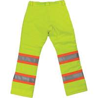 Womens Insulated Flex Safety Pant, Polyester, X-Small, High Visibility Lime-Yellow Trail Hammer and Bolt