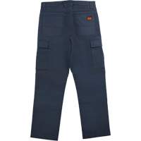WP100 Work Pants, Cotton/Spandex, Navy Blue, Size 0, 30 Inseam Trail Hammer and Bolt