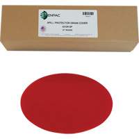 Spill Protector Drain Cover, Circular, 12" dia. Trail Hammer and Bolt