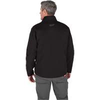 M12 Heated Toughshell Jacket with Battery, Men's, Medium, Black Trail Hammer and Bolt