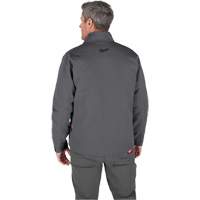 M12 Heated Toughshell Jacket (Jacket Only), Men's, Large, Grey Trail Hammer and Bolt