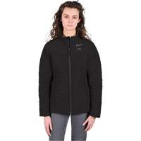 Manteau chauffant M12 Axis avec pile, Femmes, Petit, Noir Trail Hammer and Bolt