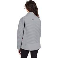Manteau chauffant M12 Axis avec pile, Femmes, Grand, Gris Trail Hammer and Bolt