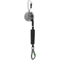 V-TEC ALTAKS Personal Fall Limiter-Cable, 10', Galvanized Steel, Swivel Trail Hammer and Bolt