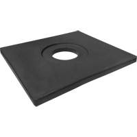 Base en caoutchouc pour poteau d&eacute;lin&eacute;ateur, 10 lb Trail Hammer and Bolt