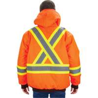 Parka d'hiver imperm&eacute;able 7-en-1, Orange haute visibilit&eacute;, Grand Trail Hammer and Bolt
