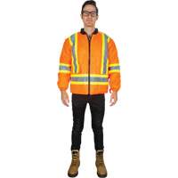 Parka d'hiver imperm&eacute;able 7-en-1, Orange haute visibilit&eacute;, Grand Trail Hammer and Bolt